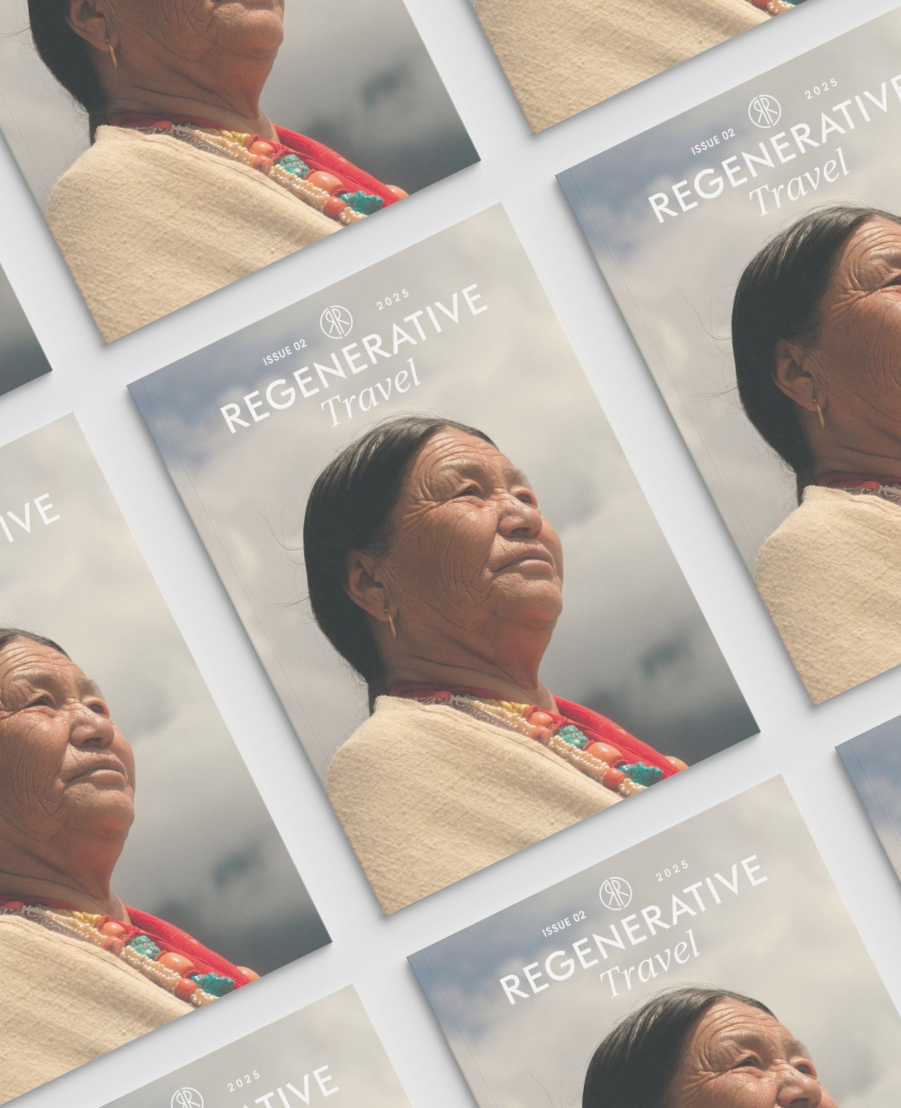 Printed Regenerative Travel magazines featuring our Asia Issue